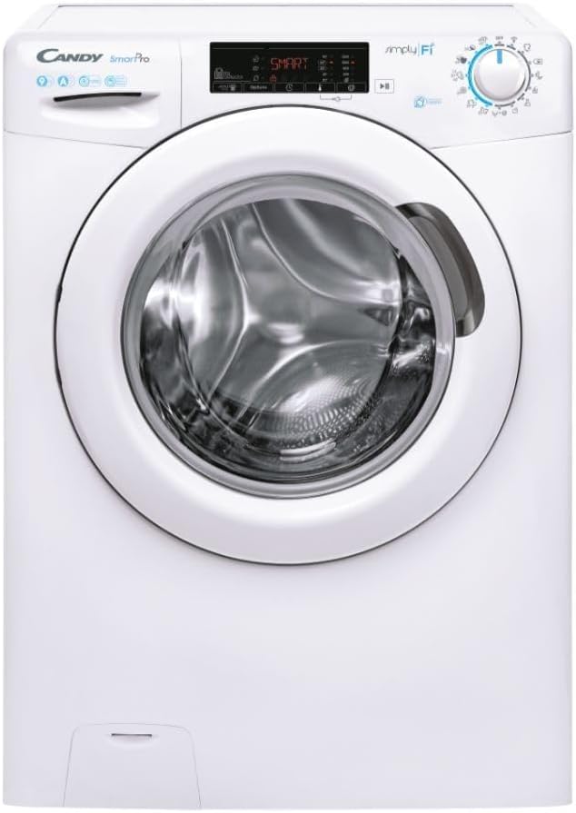 CANDY, Lavatrice, 1295T3-S, 9 Kg, Bianco, Bluetooth, Wi-Fi